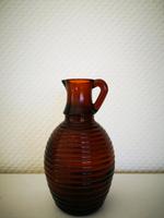 Vase DDR braunes Glas Vintage Höhe 15 cm Brandenburg - Wittstock/Dosse Vorschau
