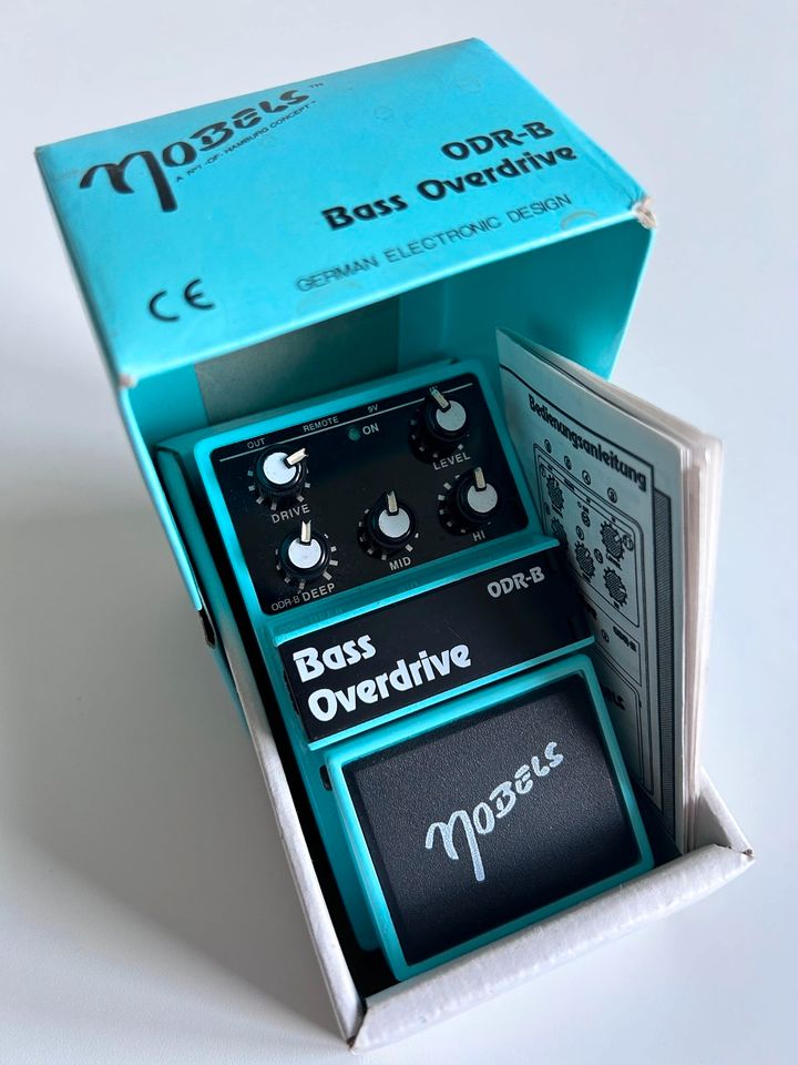 Nobels ODR-B Bass Overdrive Effektpedal 90s Original Version in Holzgerlingen