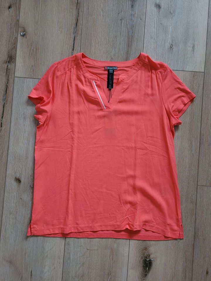 T-Shirt orange coral Street One Neu 38 M in Niedersachsen - Braunschweig |  eBay Kleinanzeigen ist jetzt Kleinanzeigen