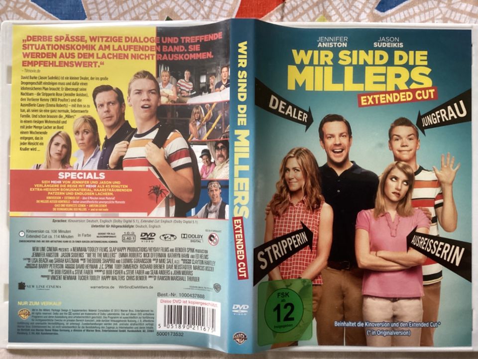 DVD - Wir sind die Millers Extended Cut mit Jennifer Aniston in Mainz