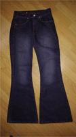 ABSOLUT IN !!!! GANG Damen Jeans mit Schlag  lila-blau Hessen - Langgöns Vorschau