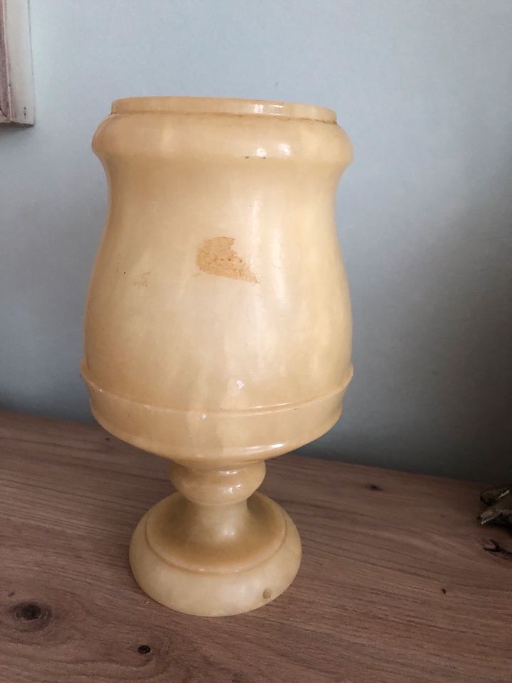 ONYX LAMPE❣️ HELLGELB TOP in Würselen