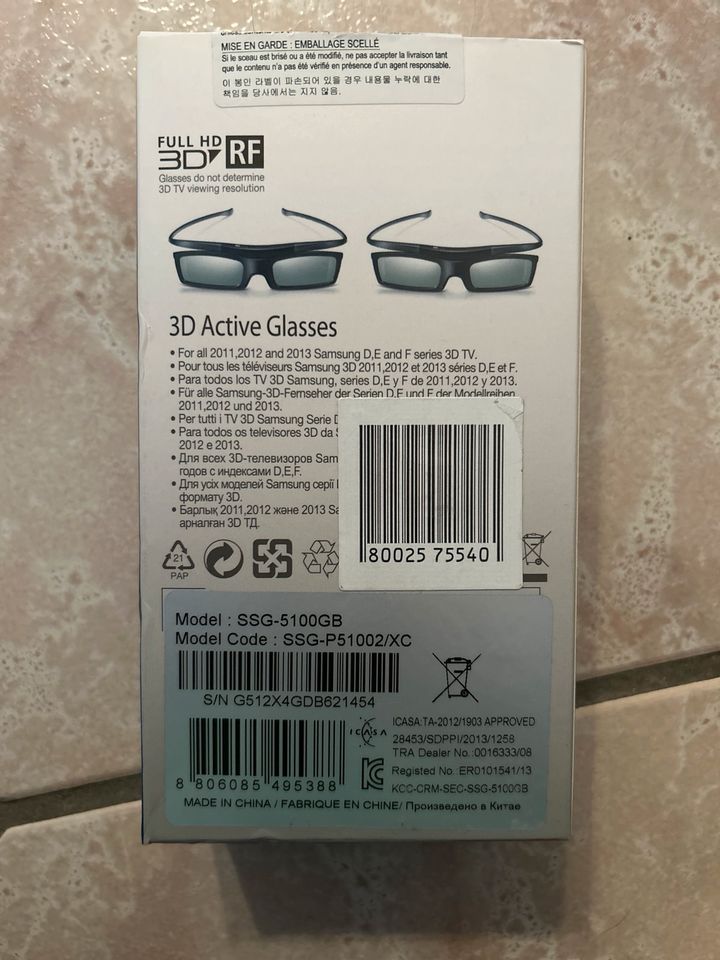 Samsung 3D Active Glasses 2er Pack in Arnsberg