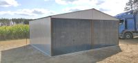 Blechcontainer Stahlbox Laube Stahlhallen Blechgarage PL 7x6,5 Sachsen - Rittersgrün Vorschau