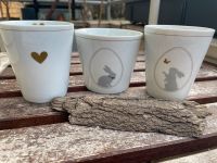 3 Krasilnikoff Becher Ostern Hase Herz weiß gold Hessen - Wiesbaden Vorschau