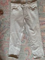 Vintage Slim High Waist Jeans Beige H&M 46 Hessen - Nidderau Vorschau