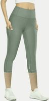 Sport Leggings Damen Seitentaschen Capri 3/4 High Waist Grau XS Leipzig - Gohlis-Nord Vorschau