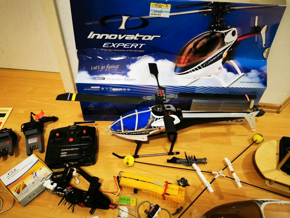 150€ 2x Rc Helikopter Thunder Tiger 3D Innovator Expert 2,4 GHz in Gütersloh