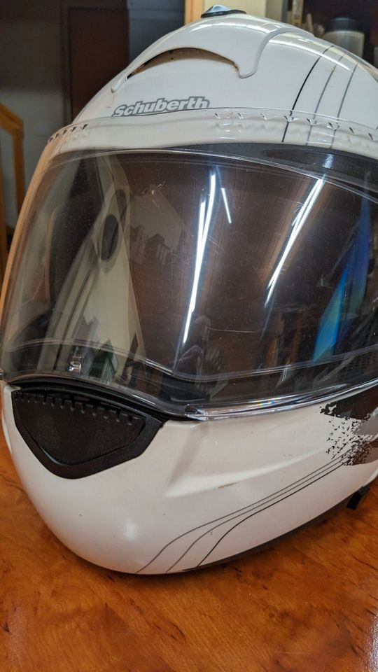 Motorradhelm/Klapphelm Schuberth C3 + SRC Kommunikationssystem in Hamburg