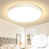 2 Stücke LED Deckenleuchte Flach Rund Deckenlampe 24W - Warmweiß Duisburg - Rheinhausen Vorschau