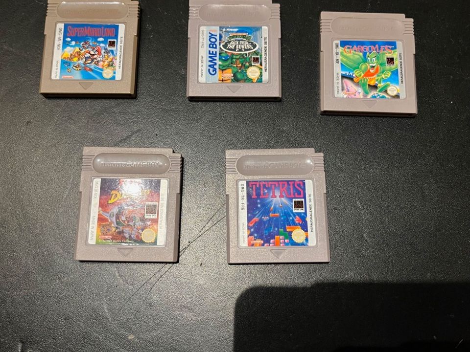 Game Boy Pocket + 5 Spiele (z.B. Tetris, DuckTales) in Uetersen