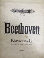 Klaviernoten Beethoven Klavierstücke Bayern - Utting Vorschau