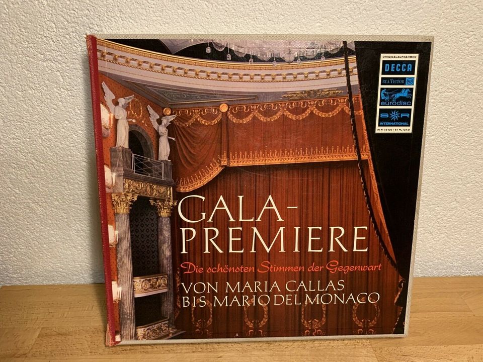 6x Schallplatte „Die schönsten Stimmen / Gala-Premiere“ LP in Alpenrod