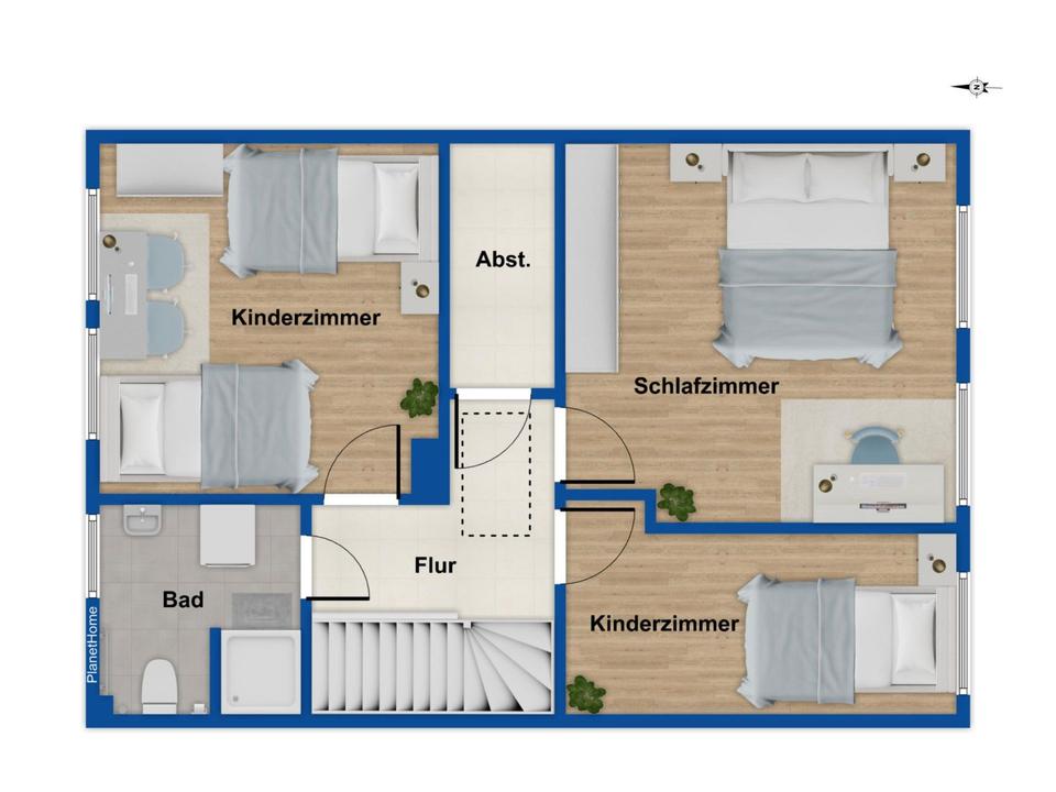 Ruhig und gut gelegenes Reihenendhaus mit Garage in Meldorf in Meldorf