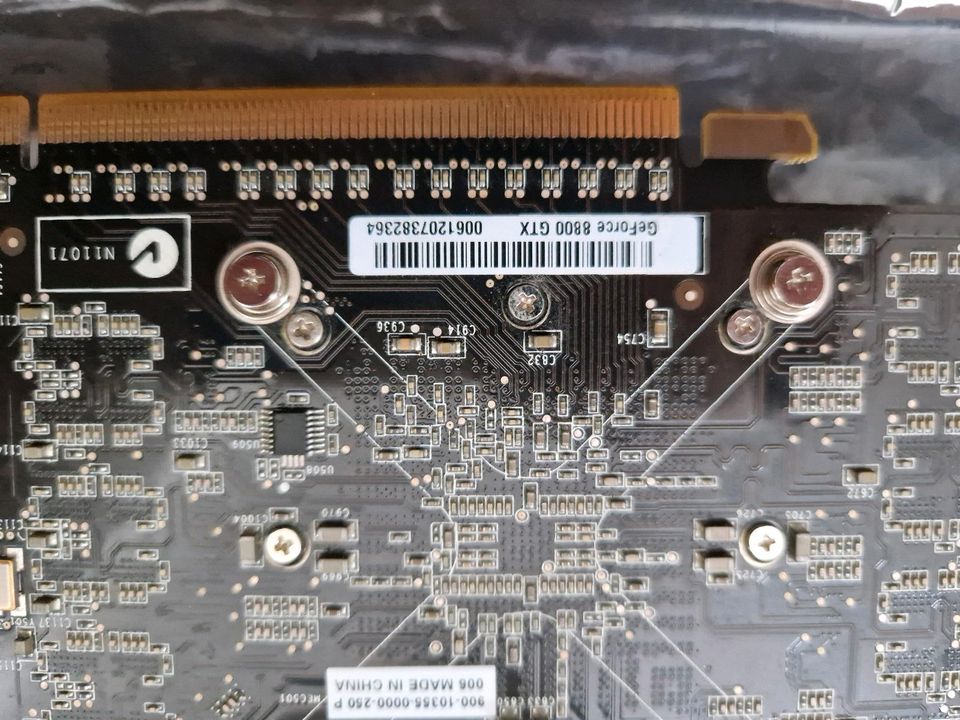 Geforce Grafikkarte GTX 8800 in Duingen