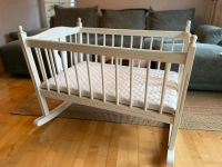 Wiege Stubenwagen Beistellbett Baby Bett Bettchen weiß Holz Nordrhein-Westfalen - Viersen Vorschau