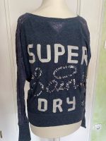 Superdry Sweatshirt mit Spitze Gr.XS / S blau Hessen - Dietzenbach Vorschau