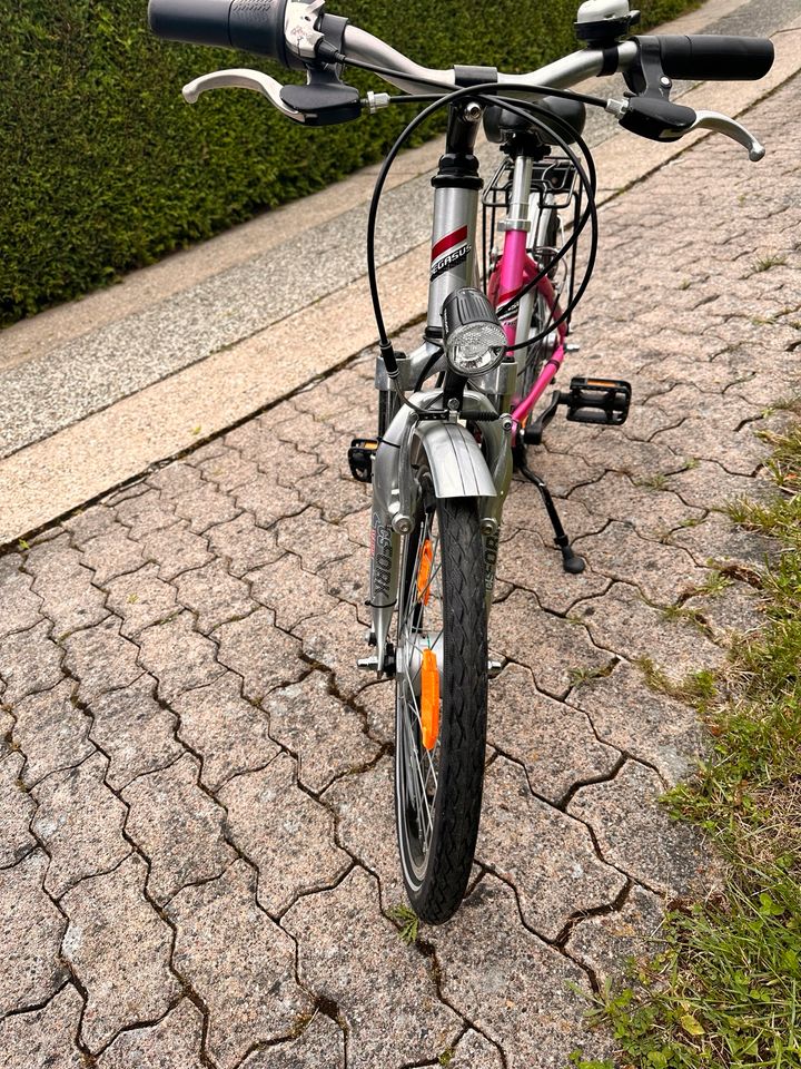 PEGASUS TEAM, silber - pink, 20" Kinderfahrrad in Gronau (Leine)