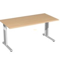 Geramöbel Flex Schreibtisch Buche 160x80 cm West - Sindlingen Vorschau