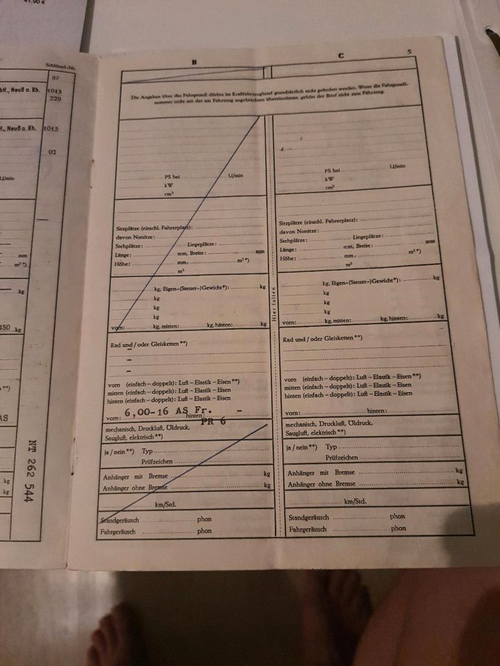 IHC 430 mit Brief in Osterholz-Scharmbeck