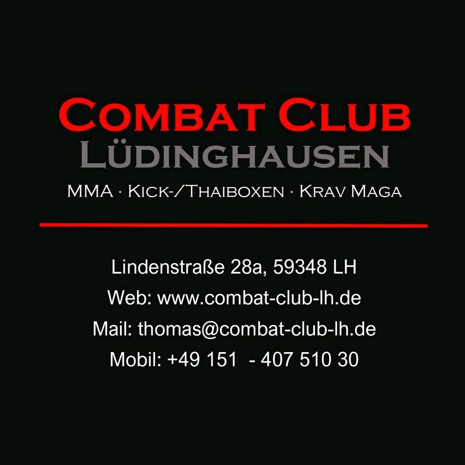 Kick- &Thaiboxen für Frauen im Combat Club Lüdinghausen in Lüdinghausen