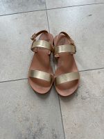 Acient Greek Sandalen Gold metallic Gr. 38 Leder Bayern - Hengersberg Vorschau