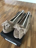 NEU Ballerinas Veloursleder Gr. 36 Beige Niedersachsen - Hemmingen Vorschau