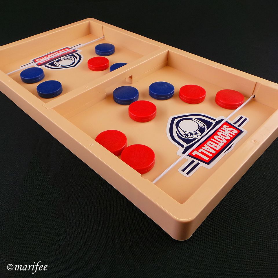 Hockey-Brettspiel, Katapult-Hockey, Sling-Puck-Spiel Art.-Nr. 123 in Lorsch