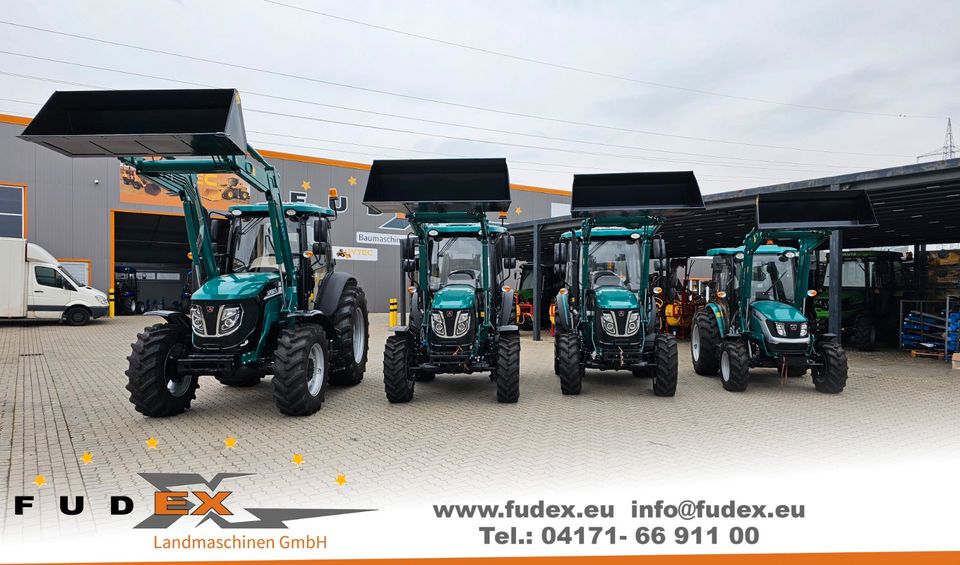 Traktor Arbos 50PS Doosan Euro5 Motor Frontlader Kabine Arbos 3055 Fudex Lovol in Winsen (Luhe)