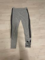 ADIDAS Leggings Damen Baumwolle Grau Bayern - Aschaffenburg Vorschau
