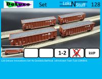 128 Deluxe Innovations Set 4x Gondola Bathtub Twin CONRAIL Hessen - Eschwege Vorschau