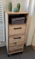 Badkommode Badschrank Hochschrank Bad Schrank industrial old wood Nordrhein-Westfalen - Niederkassel Vorschau