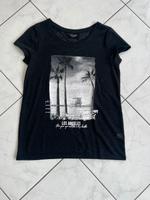 T-shirt Gr.S 36 schwarz weiß Druck Los Angeles Neu shirt Damen Bayern - Würzburg Vorschau