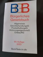 BGB / Bürgerliches Gesetzbuch - 90. Auflage von 2022 Nordrhein-Westfalen - Bad Laasphe Vorschau