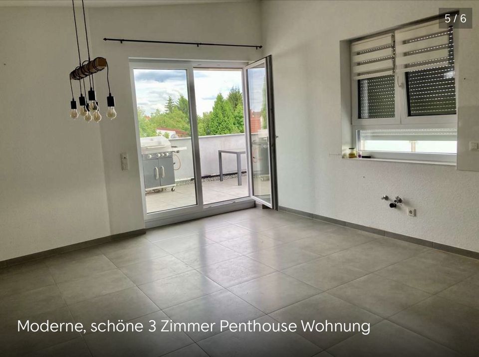 Moderne 3-Zimmer Penthouse-Wohnung in Schifferstadt