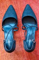 Pumps Glitzer Größe 41 Spangenpumps Absatzschuhe Damen schwarz Kr. Dachau - Markt Indersdorf Vorschau