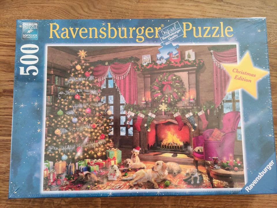 NEU! Ravensburger Christmas Puzzle "Kuschelige Weihnachten" 500 T in Raubling