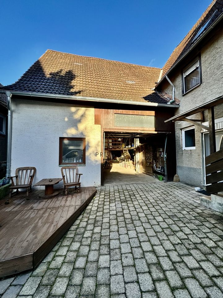 Renoviertes Fachwerkhaus mit geräumiger Scheune und Einliegerwohnung in Ötisheim