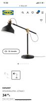 Ikea Ranarp Tischlampe schwarz Baden-Württemberg - Sexau Vorschau