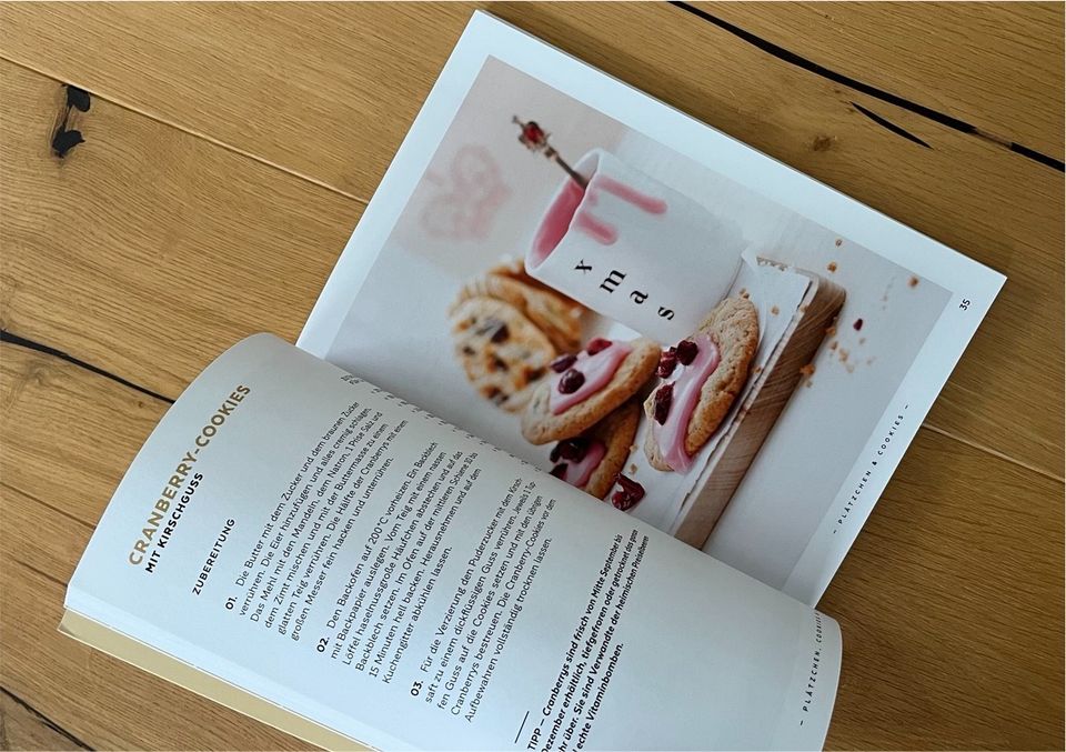 Buch Plätzchen Cookies Backen in Bad Endorf