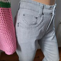 ❤️ High Waist Stretch Jeans hellgrau Gr. 36 Rheinland-Pfalz - Birkweiler Vorschau