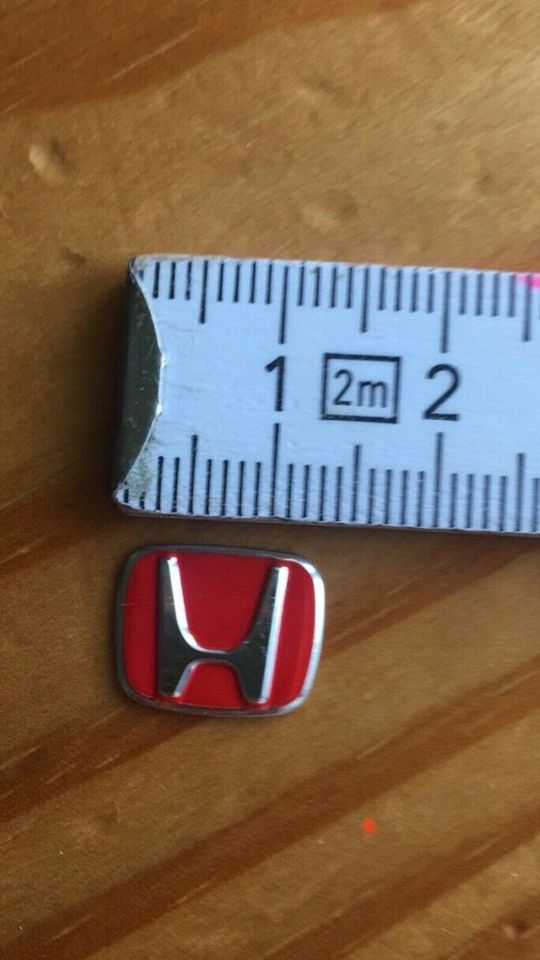 Honda Tuning Emblem Rot 13mm x 11mm Type R / Type S in Monschau