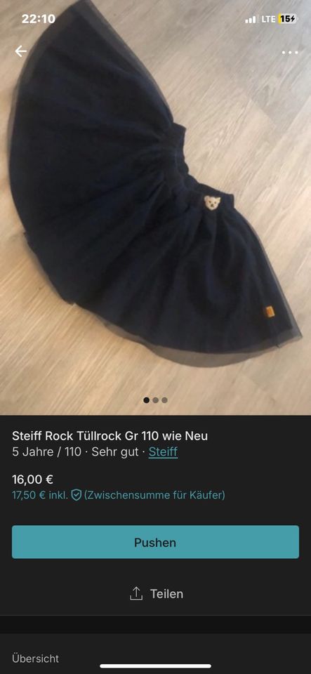 Steiff Sommer Paket Gr 110 in München