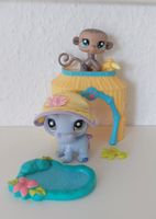 Littlest Pet Shop LPS Hippo Affe Jungle Dschungel Münster (Westfalen) - Sprakel Vorschau