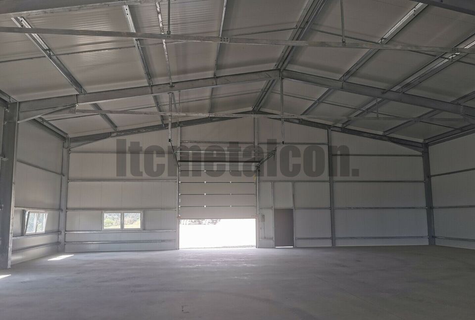 20x30x5m Isolierte Stahlhalle - Lagerhalle Produktionshalle NEU! in Duisburg