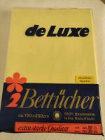 Zwei neue, gelbe Betttücher de Luxe Baden-Württemberg - Mengen Vorschau