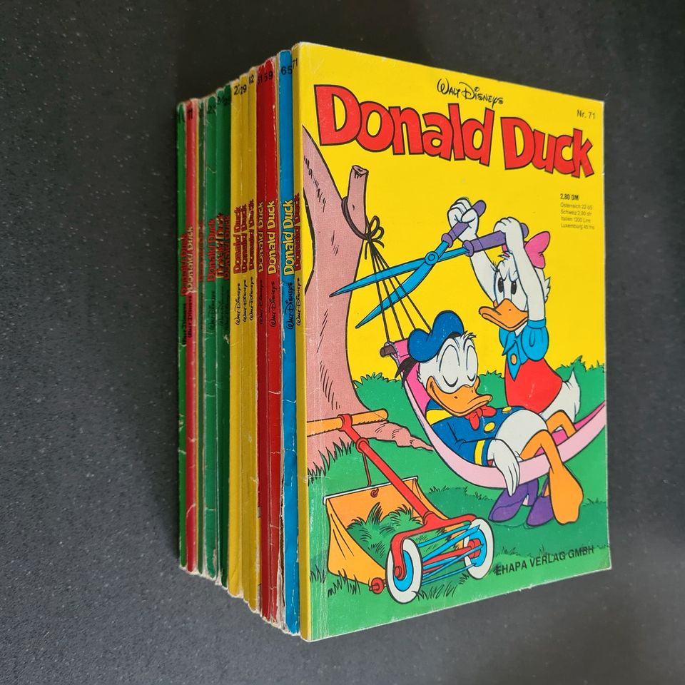Donald Duck Hefte ab Nr. 10 - 71 in Büdingen