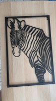 Wandbild / Wanddeko Zebra aus Metall/Blech Niedersachsen - Gorleben Vorschau