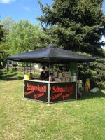 Schwenkgrill Holzkohle Grill Pavillon mieten vermieten catering Hessen - Bad Vilbel Vorschau