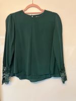 Zara Bluse Tunika Grün Gr. S 36 mit Spitze Nordrhein-Westfalen - Oberhausen Vorschau